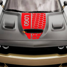 Motorkap Dodge Hemi Challenger of Charger Hemi Vinyl Racing Decal Sticker
_5