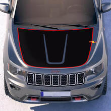 Jeep Cherokee TRAILHAWK Motorkap Graphics Wrap Decal Sticker
 2