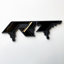 Dodge RT met bloed Spatbordbadges Achterklepembleem 3D-badge
 2
