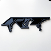Dodge RT met bloed Spatbordbadges Achterklepembleem 3D-badge
 3