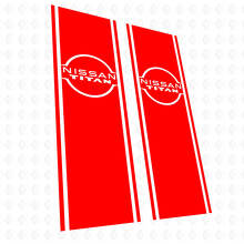 Bed kant Nissan Titan strepen vinyl stickers stickers graphics
 3