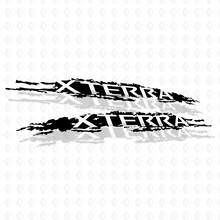 Bed Side Splash Grunge Distressed Nissan Xterra Graphics Vinyl Stickers Stickers
 3
