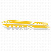 Bedzijde strepen Nissan Titan Pro4x strepen vinyl stickers stickers graphics
 4