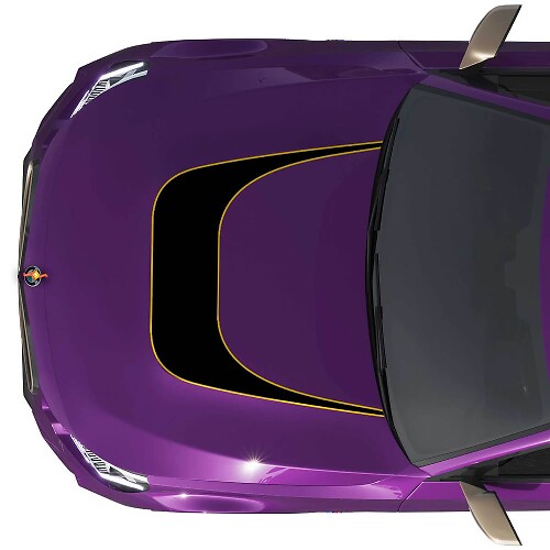 BMW M240 G42 Hood M Performance Outline sticker vinyl sticker
