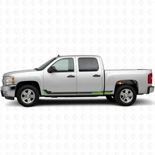Racing Line Deur- en Rocker Panel Vinyl Strepen voor Chevrolet Silverado 1500 GMT900 2007-2013_4