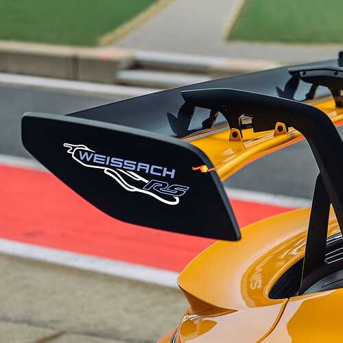 Porsche Weissach RS spoilersticker
