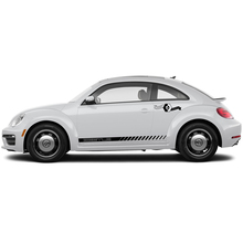 Volkswagen Kever Zijdeuren Rocker Panel Vinyl Strepen Decals Stickers 7
 4