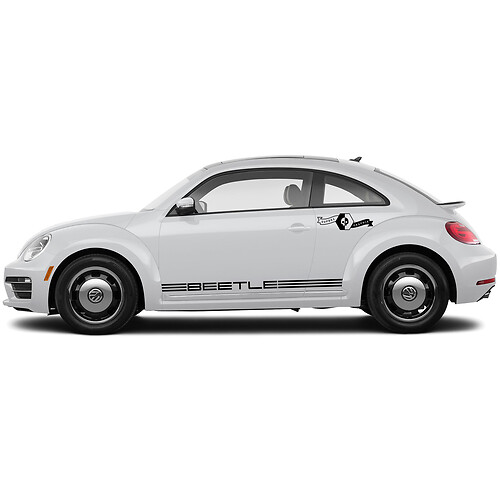 Volkswagen Kever zijdeuren rocker paneel vinyl strepen stickers stickers 8
