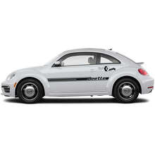Aangepaste zijstreep vinyl decal set voor Volkswagen Beetle_4