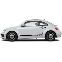Volkswagen Kever zijdeuren rocker paneel vinyl strepen stickers stickers 10
 2