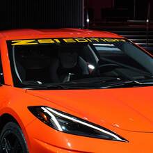 Voorruitstickers voor Chevrolet Corvette C8 Z51 vinylsticker
 2