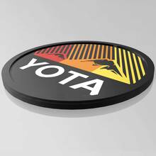 Yota Toyota Heritage Stripes Mountains spatbordembleem
 3