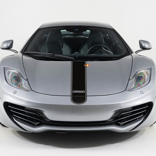 McLaren MP4-12C Hood Stripe grafische vinyl sticker
