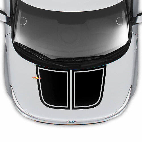 Motorkap Decal Wrap Vinyl Decals Graphics Stickers voor Kia Soul