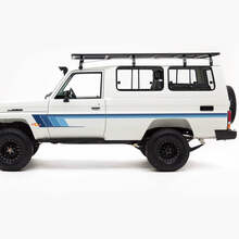 Retro Side Classic Stripes Decal Kit voor Toyota Land Cruiser J75 -serie
 2