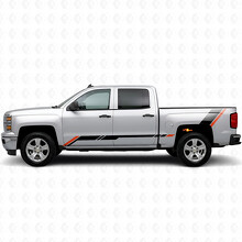 Rising Accent Deur- en Zijstrepen van Vinyl voor Chevrolet Silverado 1500 K2XX 2014-2019_2