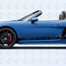 Porsche Cayman GTS 4.0 Side Stripes Kit Decal Sticker
 3