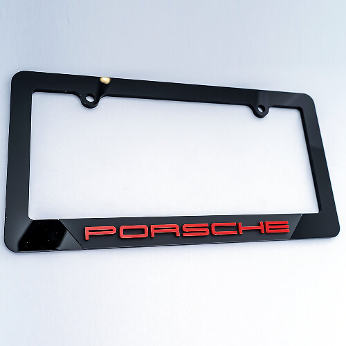 Porsche kentekenplaathoezen Frames Decor
