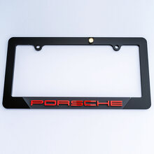 Porsche kentekenplaathoezen Frames Decor
 2