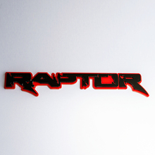 Raptor 3D Badge Spatbord Achterklep Badges Embleem voor Raptor-vrachtwagens
 2