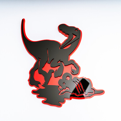 Wolf 3D badge spatbord achterklep badges embleem
