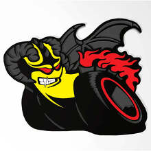 Demon Pack Fender achterklep badge-embleem voor Dodge Charger Challenger
 3