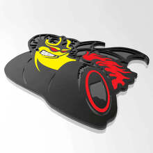 Demon Pack Fender achterklep badge-embleem voor Dodge Charger Challenger
 4