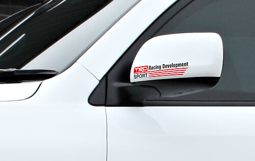 TRD Sportstijl Zijspiegel Vinyl Stickerset Voor Toyota Auto's