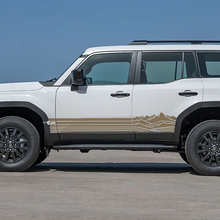 Toyota Land Cruiser Side Rocker Panel Mountains Stripes Decals Vinyl Grafische Decals 2
 3