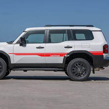 Branding Zijstrepen Vinyl Stickers voor Toyota Land Cruiser 2024_2