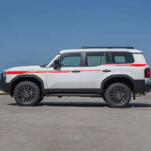 Zijdeuren Accentstrepen Decals Vinylstickers Grafisch 2 Voor Toyota Land Cruiser 2