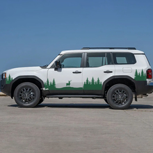 Toyota Land Cruiser natuur scène herten Moose deuren Accent strepen stickers Vinyl Stickers afbeelding
 3
