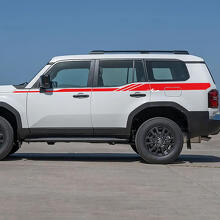 Toyota Land Cruiser Zijdeuren Accentstrepen Decals Vinyl Stickers Grafisch 2
 2