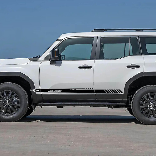 Belettering Zijkanten Accent Strepen Decals Vinyl Stickers Grafisch Voor Toyota Land Cruiser