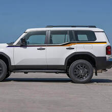 Toyota Land Cruiser Zijdeuren Accentstrepen Decals Vinyl Stickers Grafisch 2 kleuren
_4