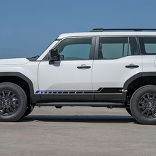 Toyota Land Cruiser zijdeuren Accent strepen stickers Vinyl Stickers grafisch 2 kleuren
 3