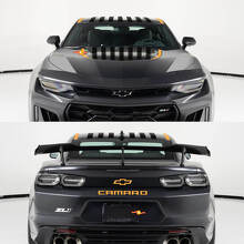 Nascar Stijl Volledige Kit Vinyl Sticker Voor Chevrolet Chevy Camaro 2