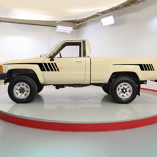 Klassieke Toyota Truck Hilux SR5 zijstrepen vinyl stickers stickers
