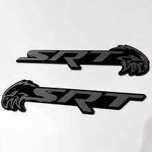 SRT Trackhawk Stijl 3D Spatbordembleem_6