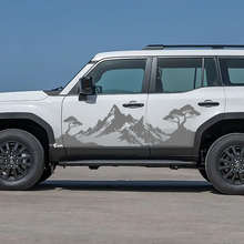 Toyota Land Cruiser zijdeuren Ornament stijl stickers Vinyl Stickers afbeelding
 2