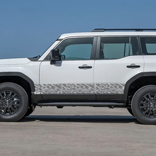 Toyota Land Cruiser Rocker Panel zijdeuren Splash Decals Vinyl Stickers afbeelding
 3