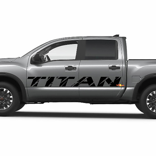 Nissan Titan Zijdeuren Paneel Vinyl Stickers Decals Graphics
