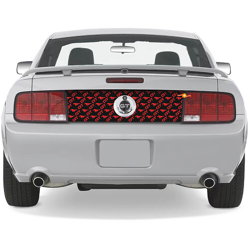 Kofferbak Ford Mustang GT Vinyl Stickers Decals Graphics 2
