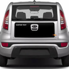 Vinyl Wrap Achterklep Decal Sticker Graphic 2 voor Kia Soul 2