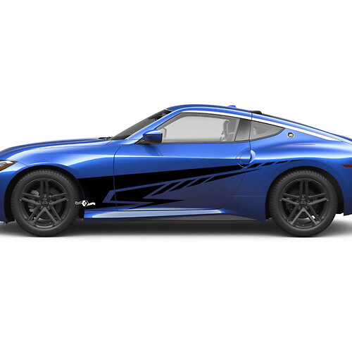 Side grafische sticker sticker voor Nissan Z 2
