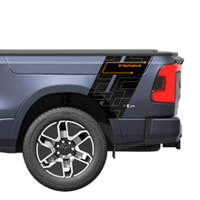 Achterzijde Truck Stripes Rocker voor Dodge RAM 1500 REV Vinyl Decals Stickers Graphics 3
 2