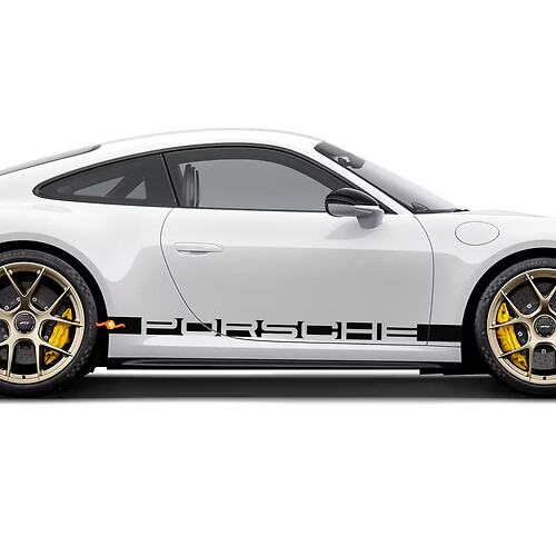 Porsche 911 Side Stripes Kit stickersticker
 1