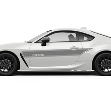 Toyota GR86 deuren zijkant accenten strepen grafische stickers stickers
 3