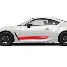 GR86 Logo Deurzijaccenten Racestrepen Grafische Decals Stickers 2 Voor Toyota GR86 3