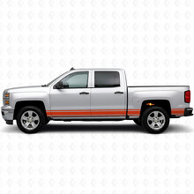 Slanke Accent Deur- en Zijstrips van Vinyl voor Chevrolet Silverado 1500 K2XX 2014-2019_3